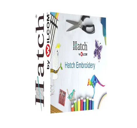Hatch Embroidery 2 — embroidery digitizing and editing software for Windows